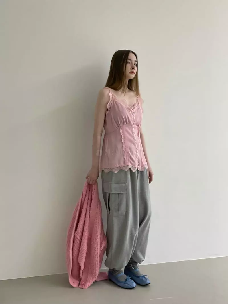 Another Avenue - Korean Women Fashion - #vintageinspired - Mureng Lace Sleeveless - 8