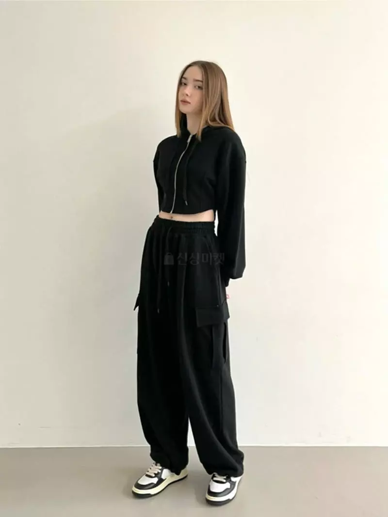 Another Avenue - Korean Women Fashion - #vintagekidsstyle - Forever Hoody Zip-up - 10