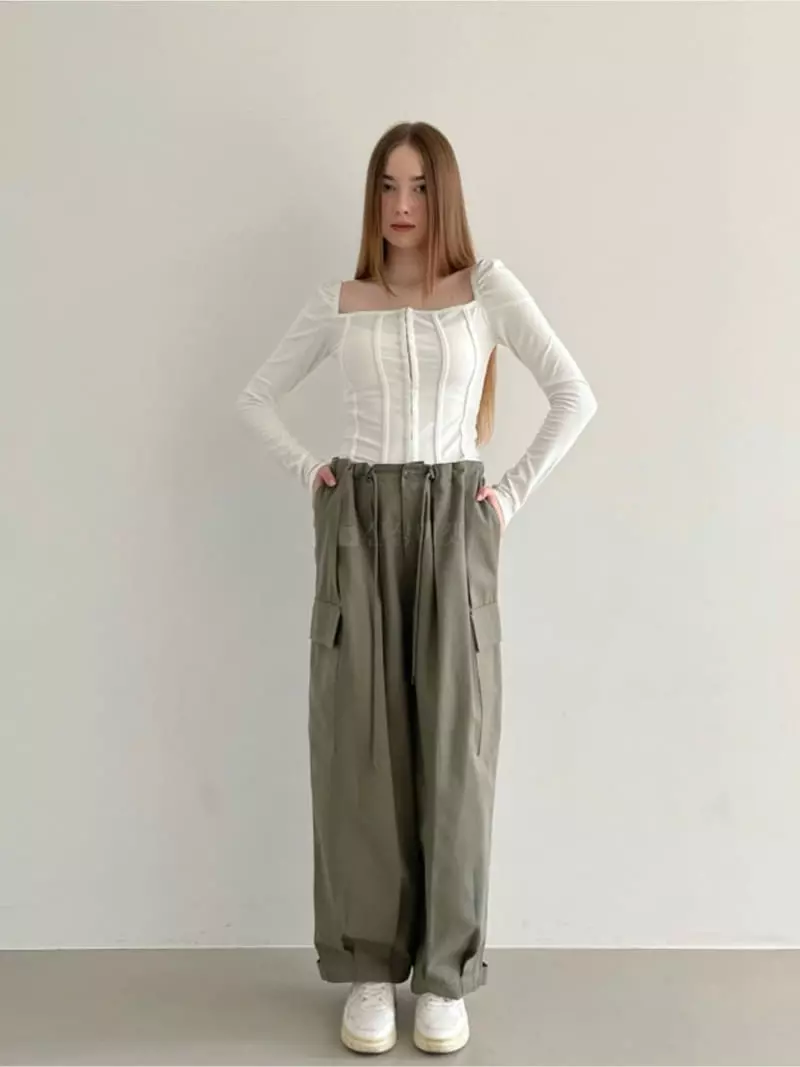 Another Avenue - Korean Women Fashion - #vintagekidsstyle - Corset Tee