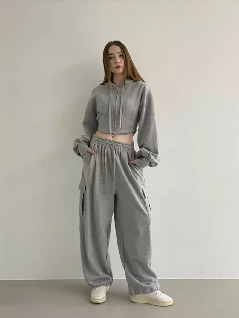 Another Avenue - Korean Women Fashion - #womensfashion - Forever Hoody Zip-up - 2
