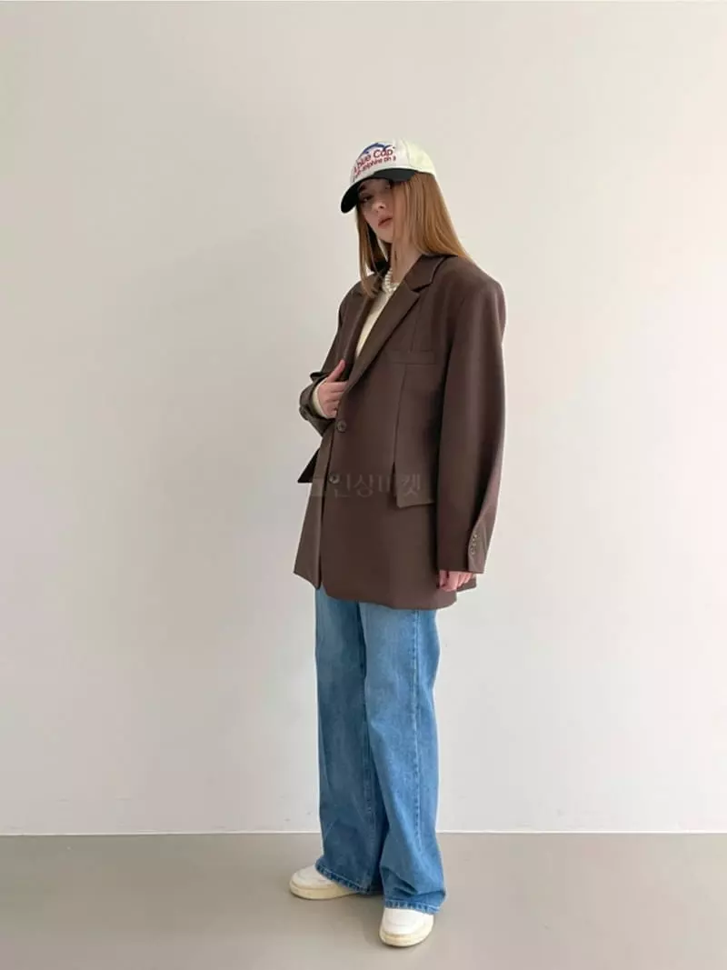 Another Avenue - Korean Women Fashion - #womensfashion - Tailor Two-Button Jacket - 10