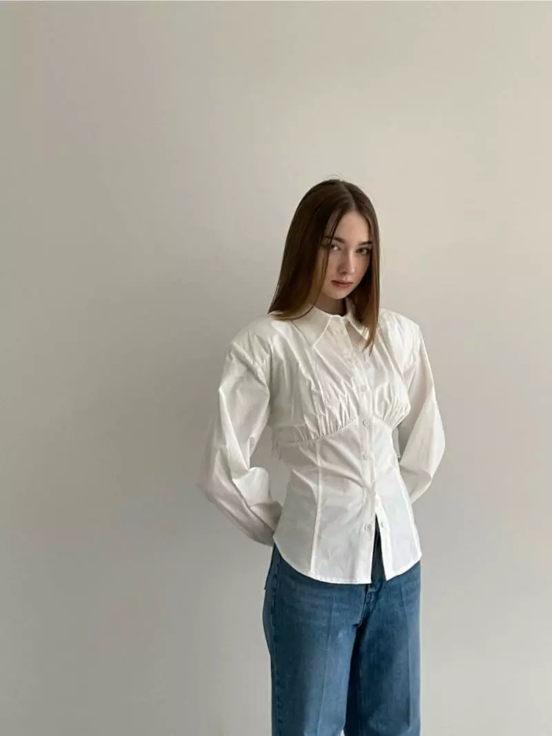 Another Avenue - Korean Women Fashion - #womensfashion - Corset Shirt - 8
