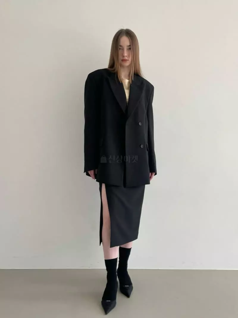Another Avenue - Korean Women Fashion - #womensfashion - Eve Slit Skirt - 7