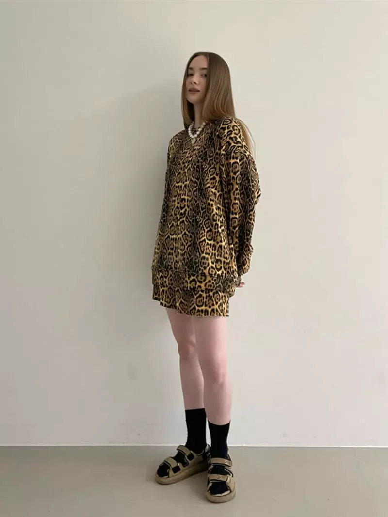 Another Avenue - Korean Women Fashion - #womensfashion - Tiger Terry Sweatshirt