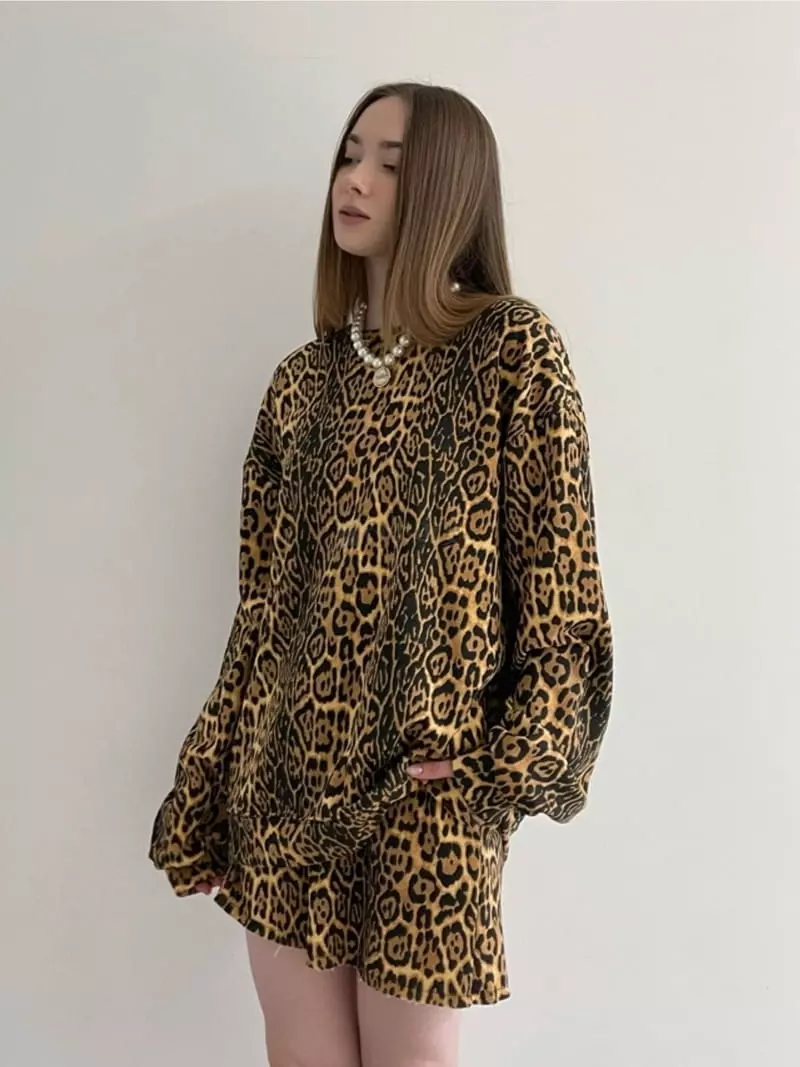 Another Avenue - Korean Women Fashion - #womensfashion - Tiger Terry Sweatshirt - 9