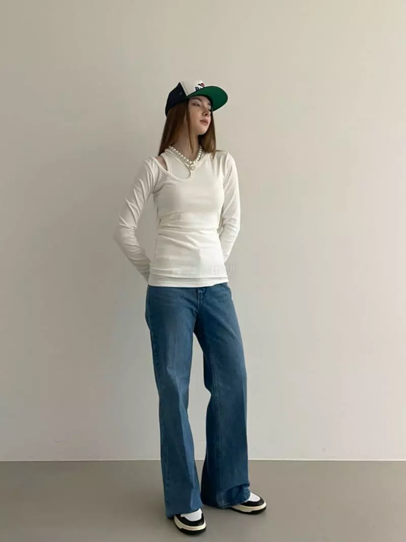 Another Avenue - Korean Women Fashion - #momslook - Another Jeans - 4