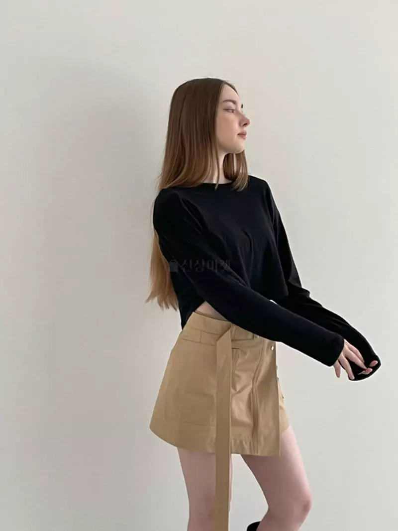 Another Avenue - Korean Women Fashion - #womensfashion - Row Wrap Skirt - 6