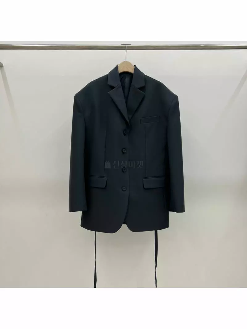 Another Avenue - Korean Women Fashion - #womensfashion - Arc Belt Jacket - 12