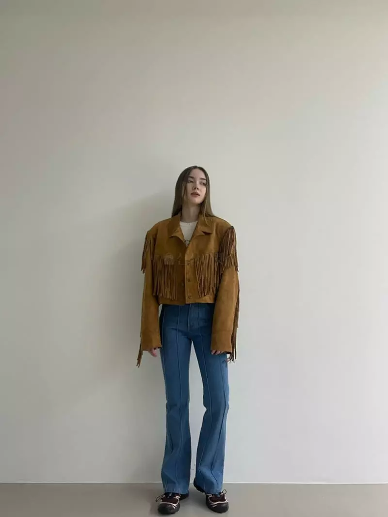Another Avenue - Korean Women Fashion - #womensfashion - Suede Jacket - 2