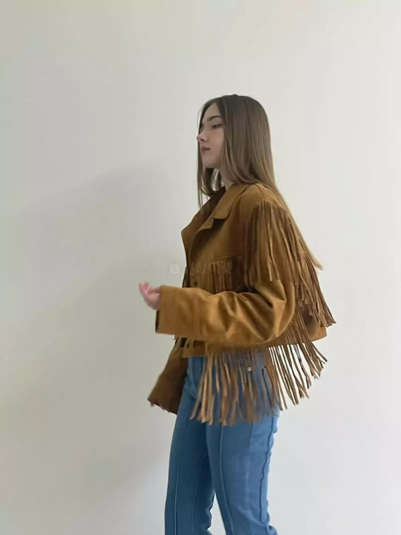 Another Avenue - Korean Women Fashion - #momslook - Suede Jacket - 4