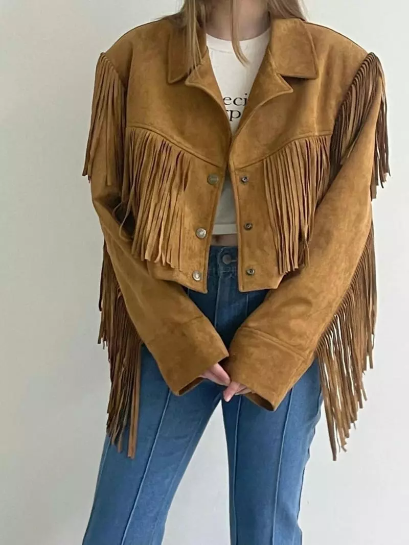 Another Avenue - Korean Women Fashion - #womensfashion - Suede Jacket - 6