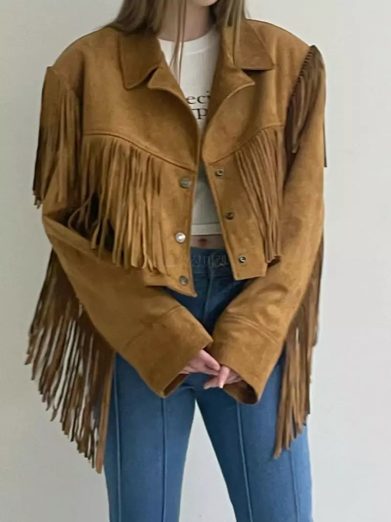 Another Avenue - Korean Women Fashion - #womensfashion - Suede Jacket - 8