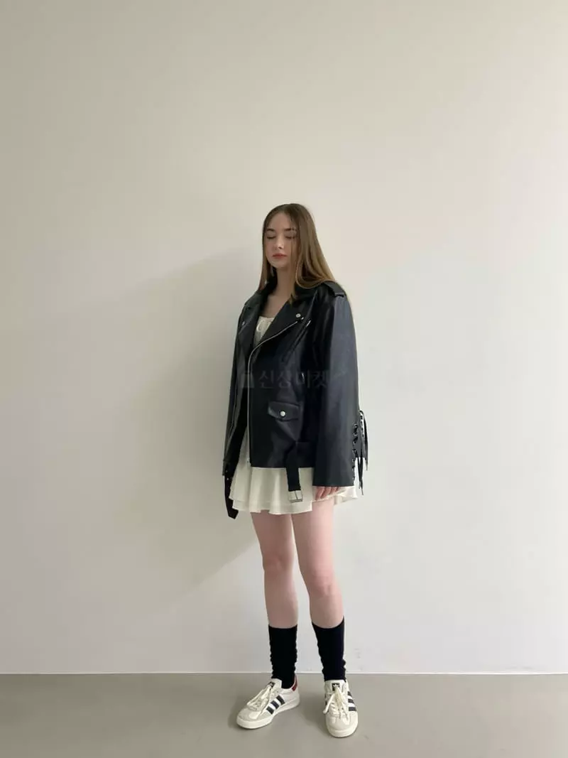 Another Avenue - Korean Women Fashion - #womensfashion - Vigan Leather Jacket
