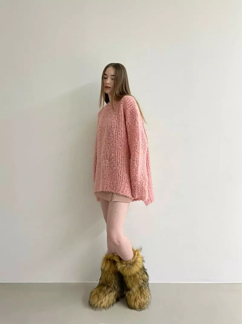 Another Avenue - Korean Women Fashion - #womensfashion - Hand Box Knit Tee - 2