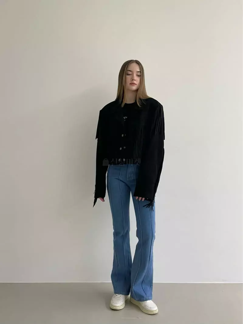 Another Avenue - Korean Women Fashion - #womensfashion - Pintuck Jeans