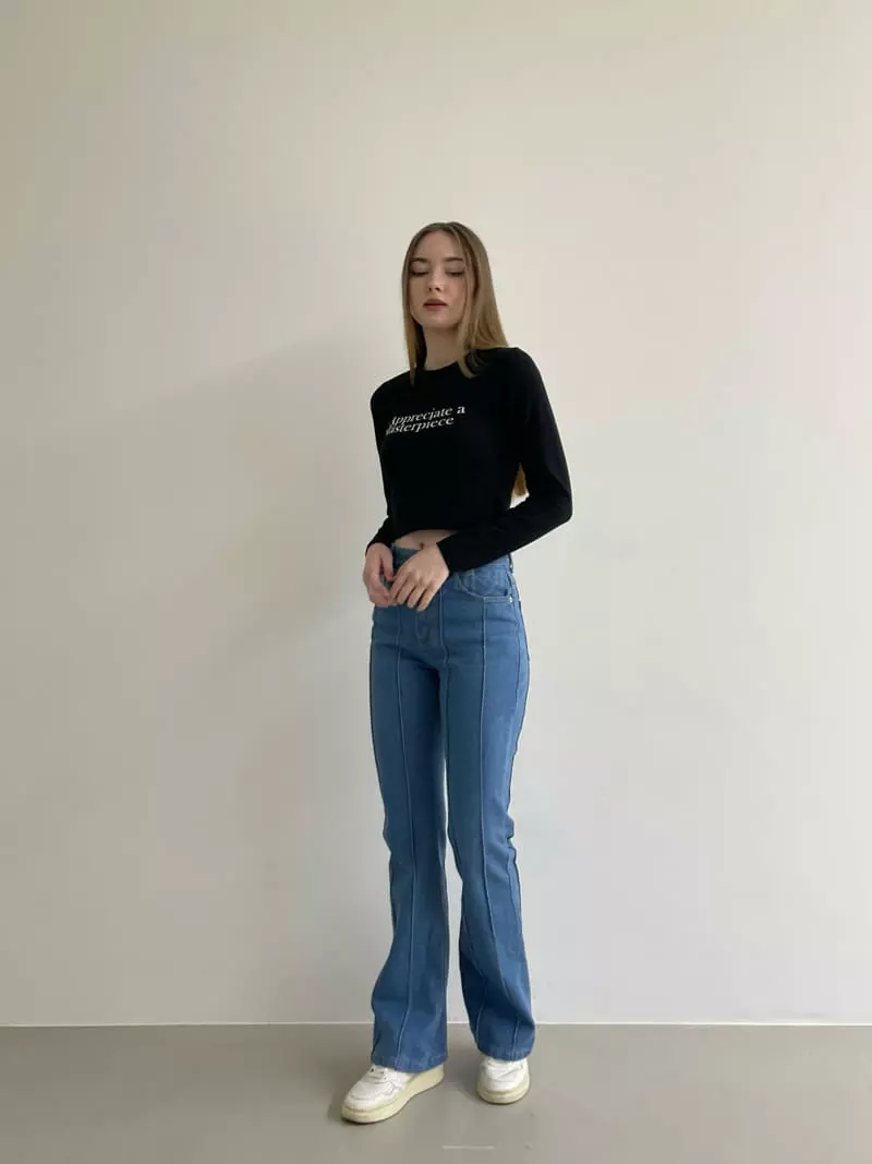 Another Avenue - Korean Women Fashion - #womensfashion - Pintuck Jeans - 11