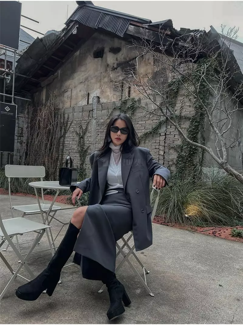 Another Avenue - Korean Women Fashion - #womensfashion - Eve Double Jacket - 5