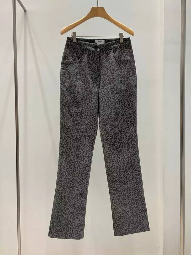 Another Muse - Korean Women Fashion - #womensfashion - Leopard Pants - 4