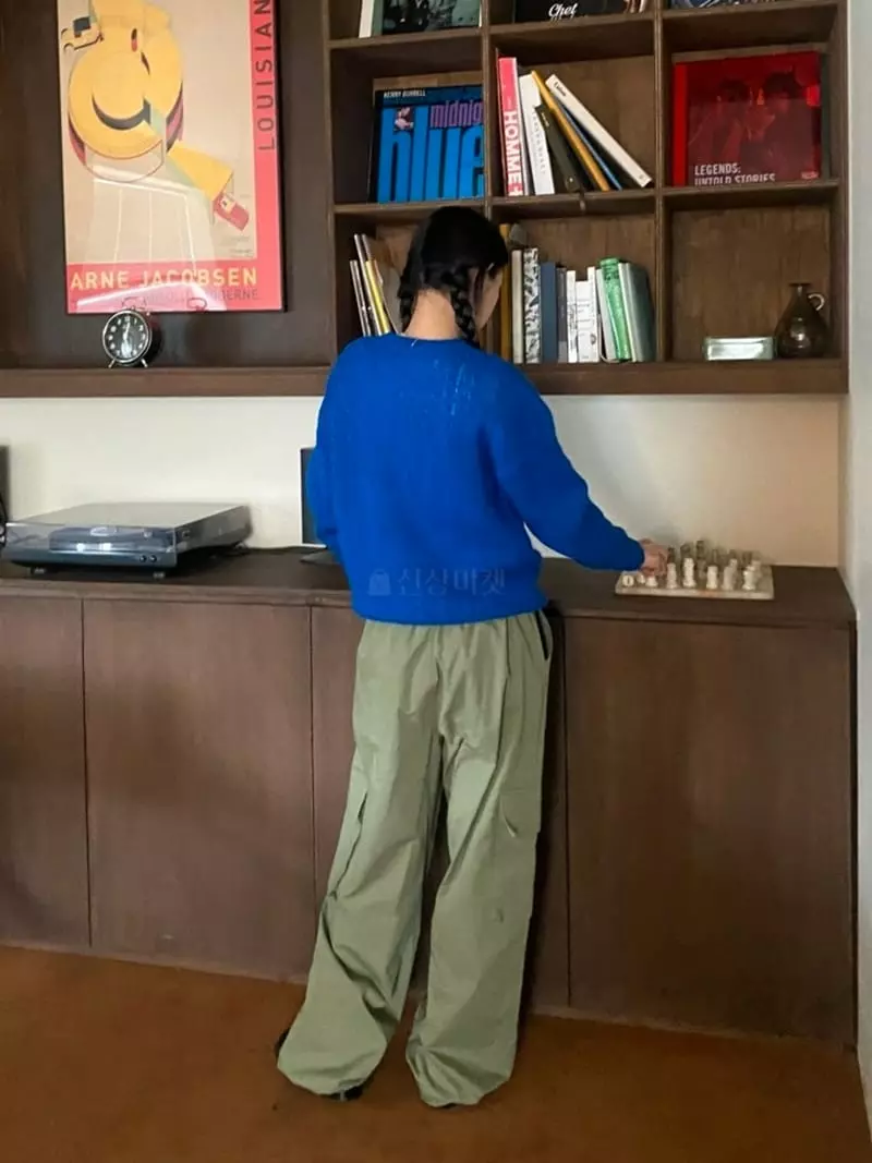 Another Muse - Korean Women Fashion - #momslook - Stitch Pants
