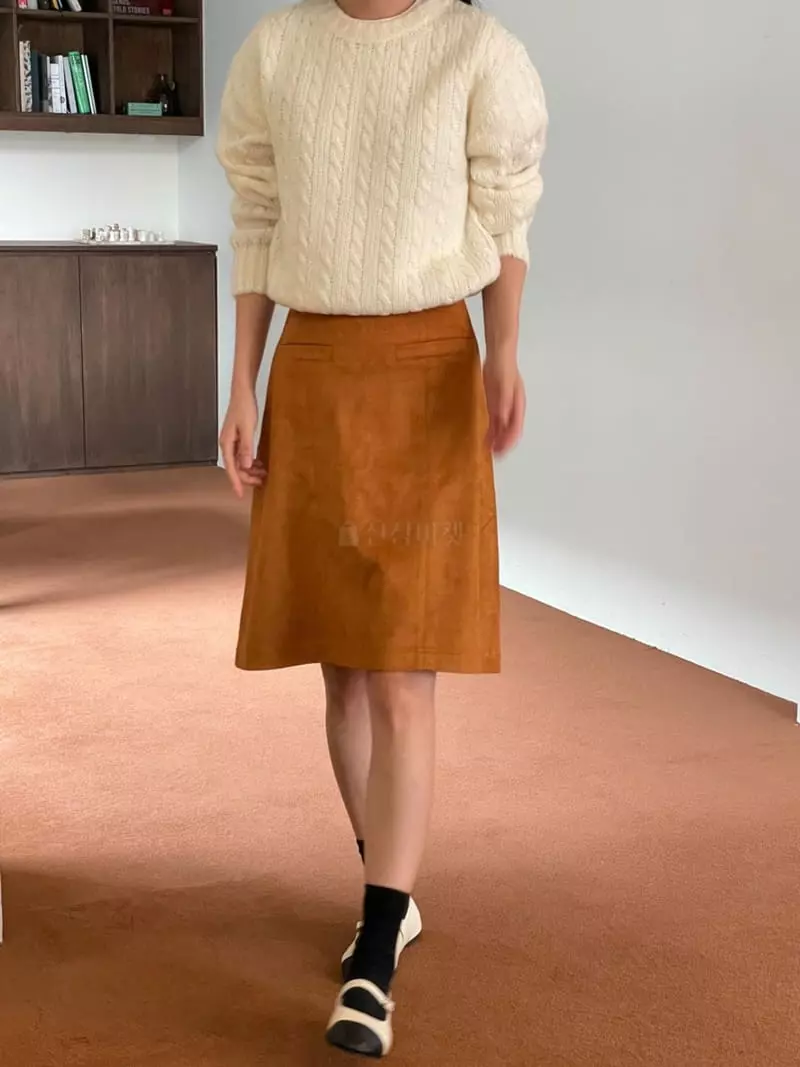 Another Muse - Korean Women Fashion - #momslook - Twidt Knit Tee - 6