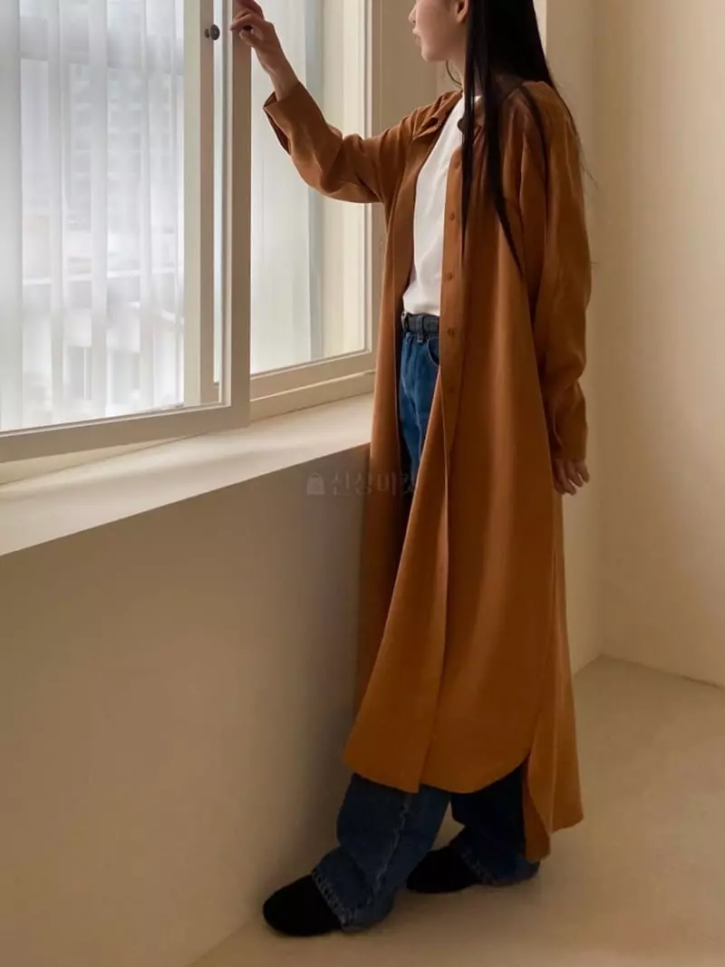 Another Muse - Korean Women Fashion - #pursuepretty - Lond Shirt One-piece