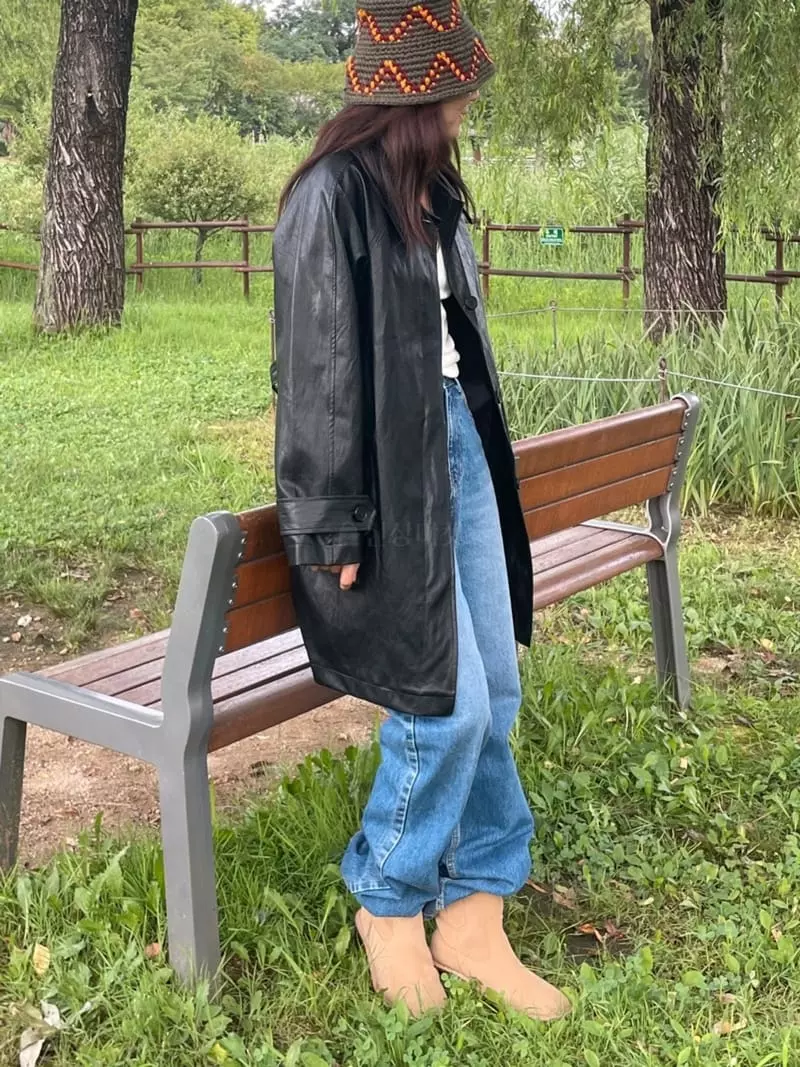 Another Muse - Korean Women Fashion - #romanticstyle - Leather Jacket