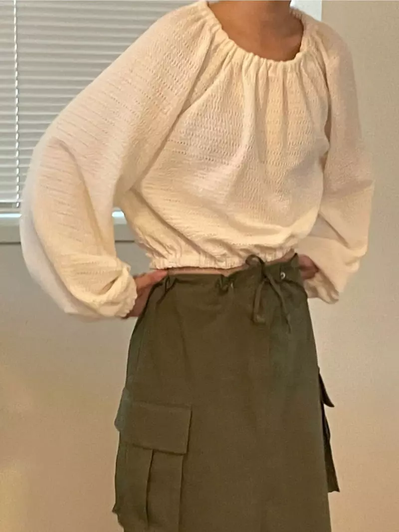 Another Muse - Korean Women Fashion - #shopsmall - Back Banding Blouse