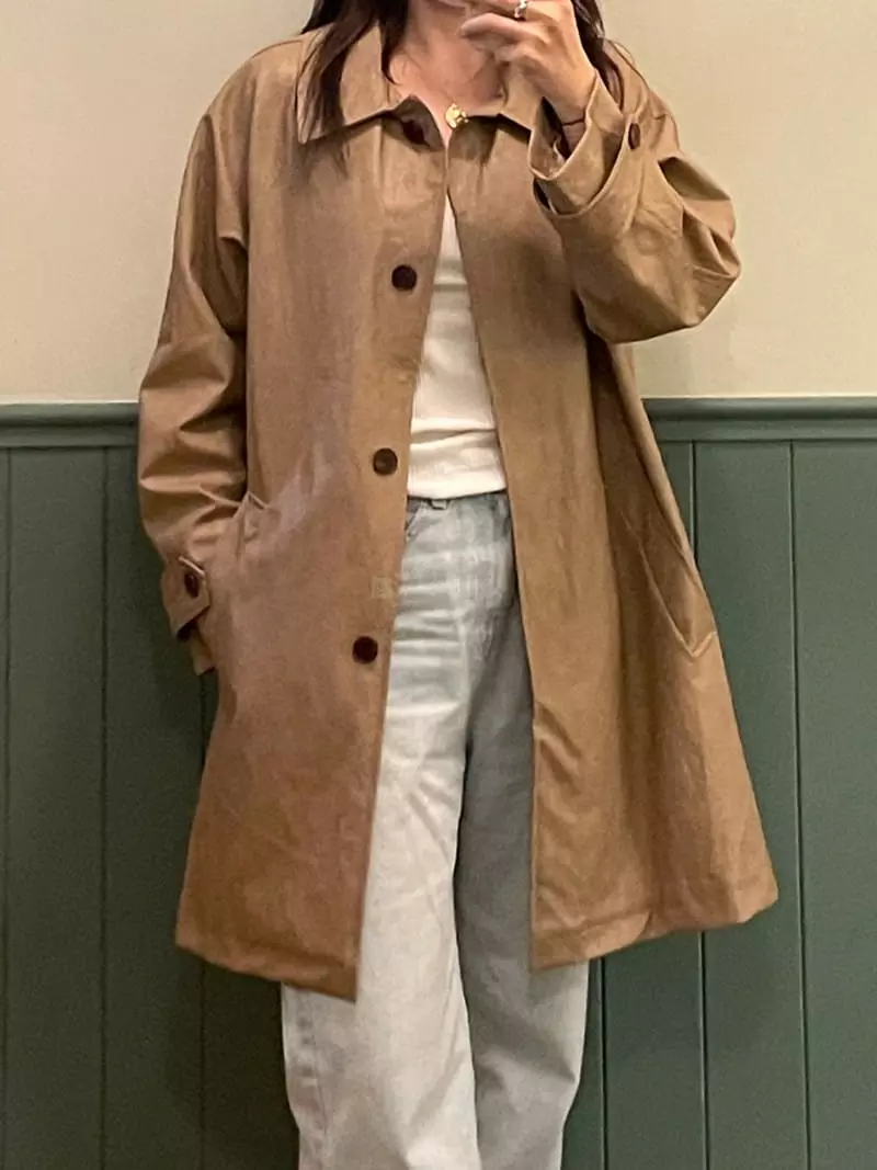 Another Muse - Korean Women Fashion - #thatsdarling - Leather Jacket - 3