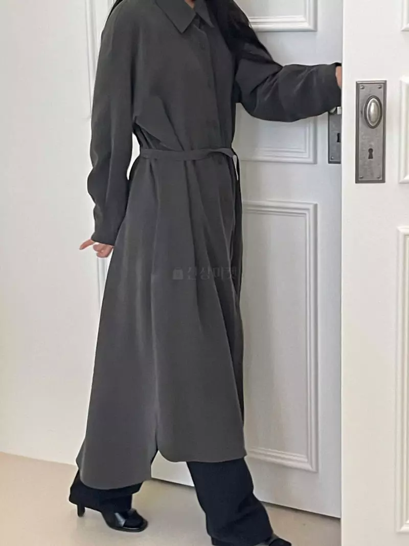 Another Muse - Korean Women Fashion - #thelittlethings - Lond Shirt One-piece - 6