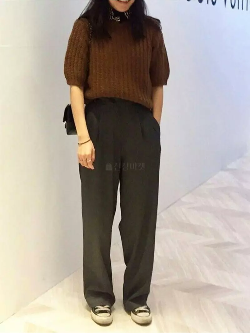 Another Muse - Korean Women Fashion - #womensfashion - Puff Knit Tee - 3