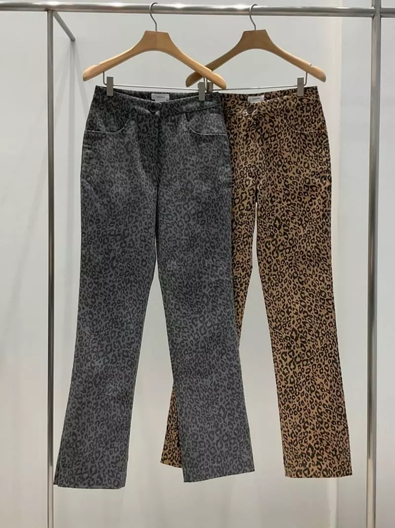 Another Muse - Korean Women Fashion - #womensfashion - Leopard Pants