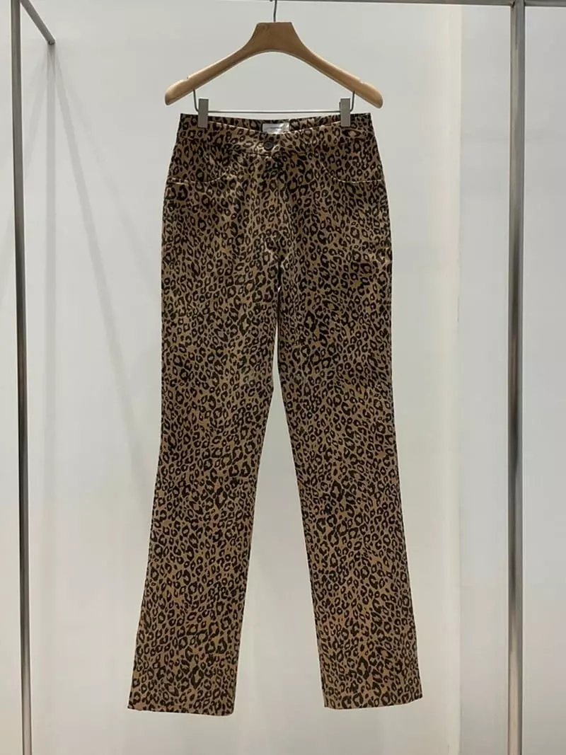 Another Muse - Korean Women Fashion - #womensfashion - Leopard Pants - 5