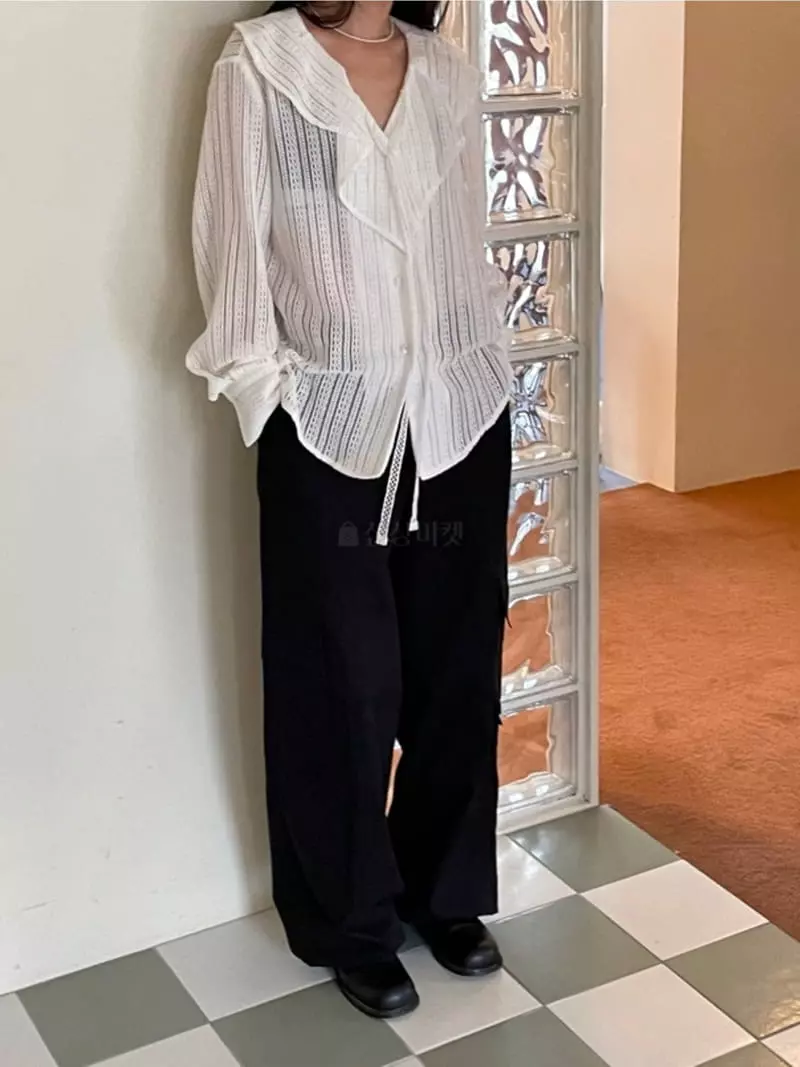 Another Muse - Korean Women Fashion - #womensfashion - Stitch Pants - 2