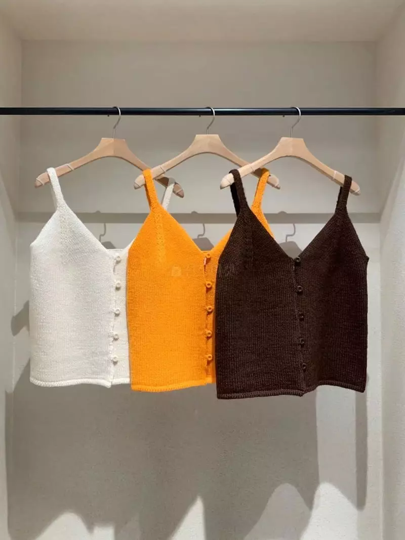 Another Muse - Korean Women Fashion - #womensfashion - String Vest - 2