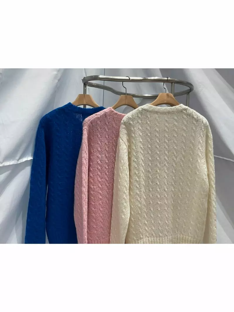 Another Muse - Korean Women Fashion - #womensfashion - Twidt Knit Tee - 3