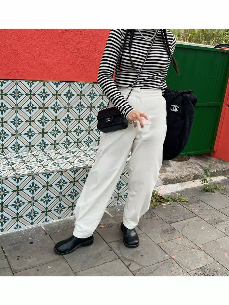 Arr - Korean Women Fashion - #momslook - Beach Bijou Pants