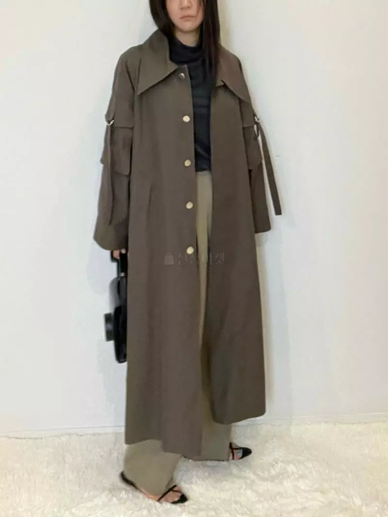 Arr - Korean Women Fashion - #momslook - Pocket Coat - 12