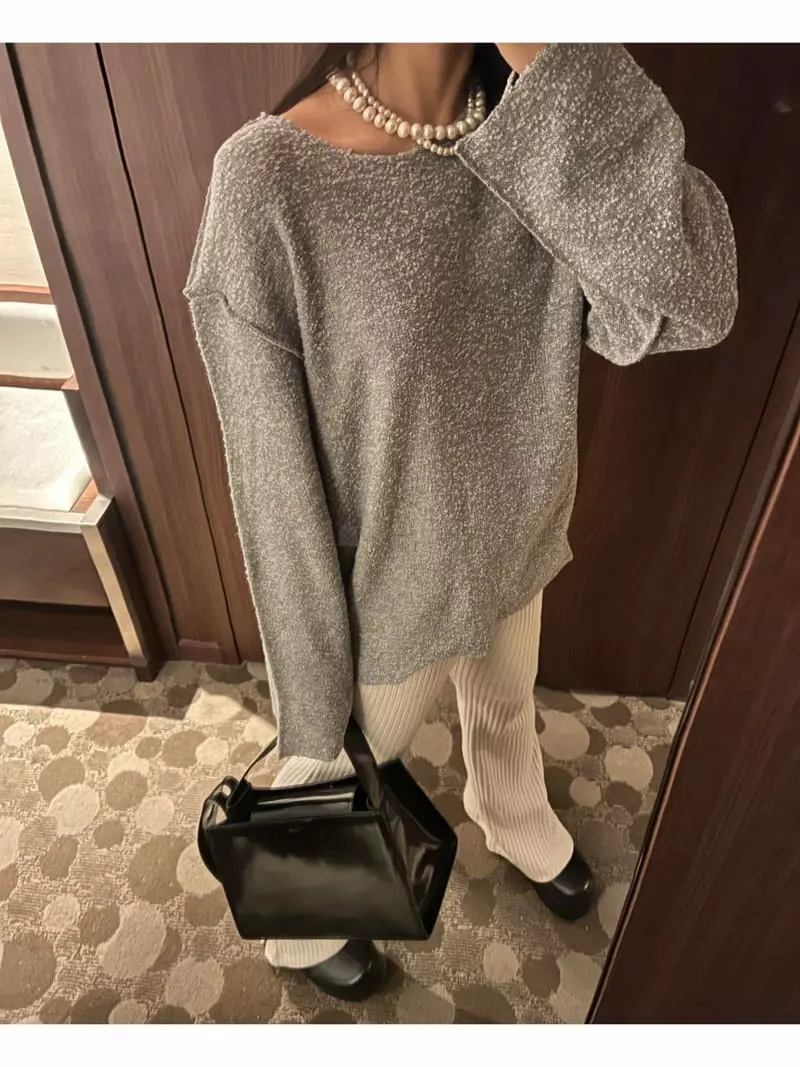Arr - Korean Women Fashion - #momslook - Two Way Cardigan - 7