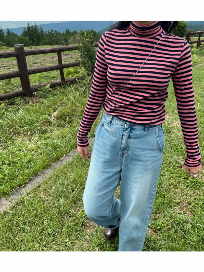 Arr - Korean Women Fashion - #momslook - Willy Turtleneck Tee - 12