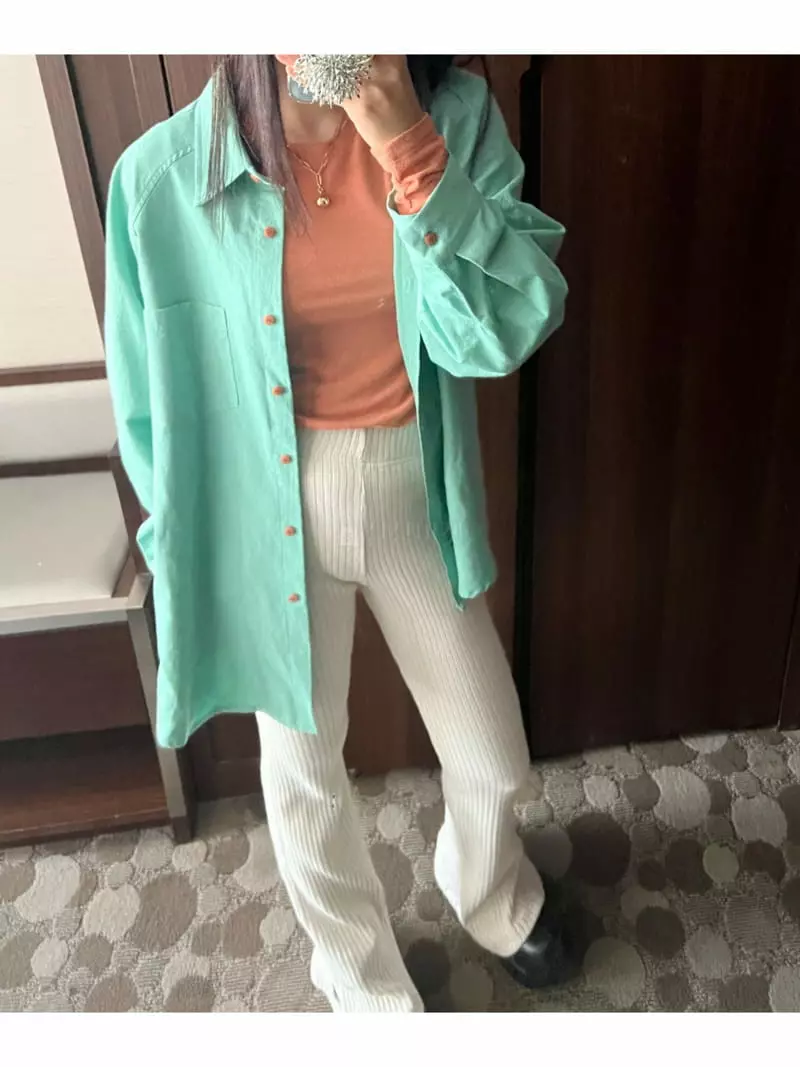 Arr - Korean Women Fashion - #momslook - Oxford Shirt - 8