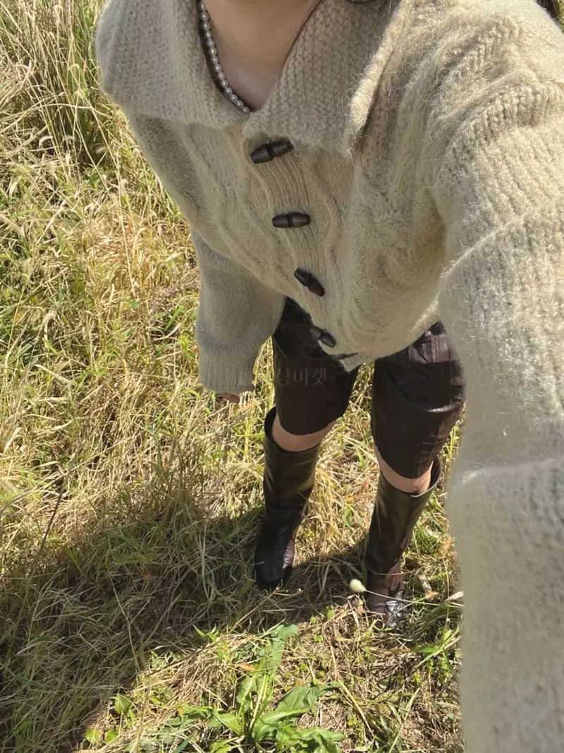 Arr - Korean Women Fashion - #momslook - Alpaca Cardigan - 5