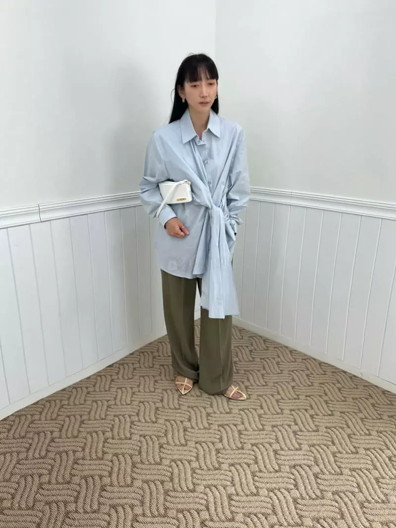 Arr - Korean Women Fashion - #momslook - Rope Shirt - 9