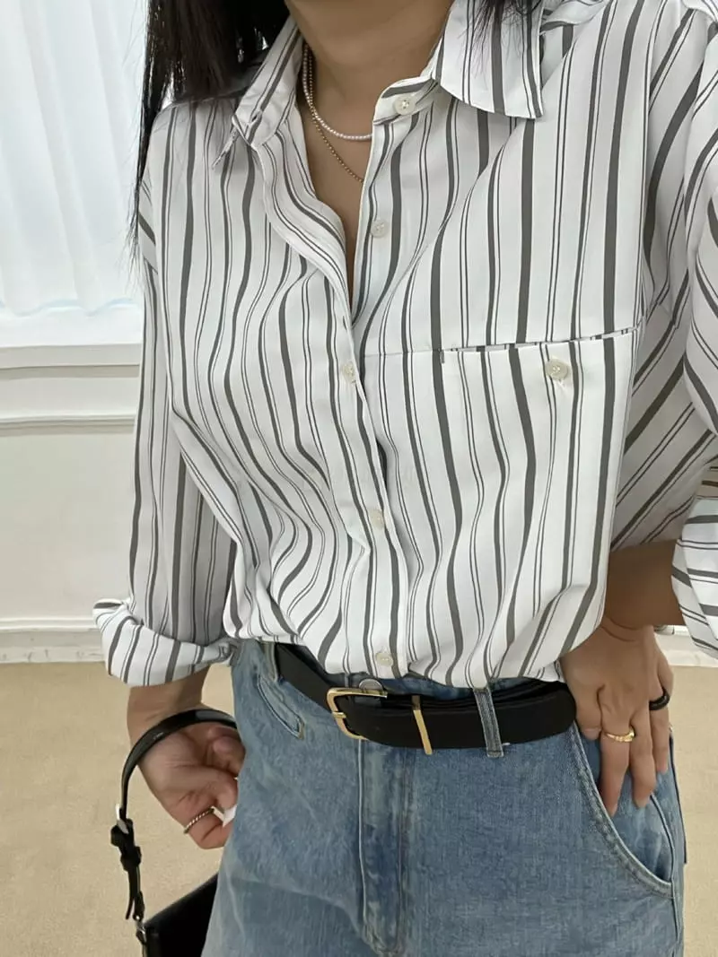 Arr - Korean Women Fashion - #momslook - Royde Shirt - 10