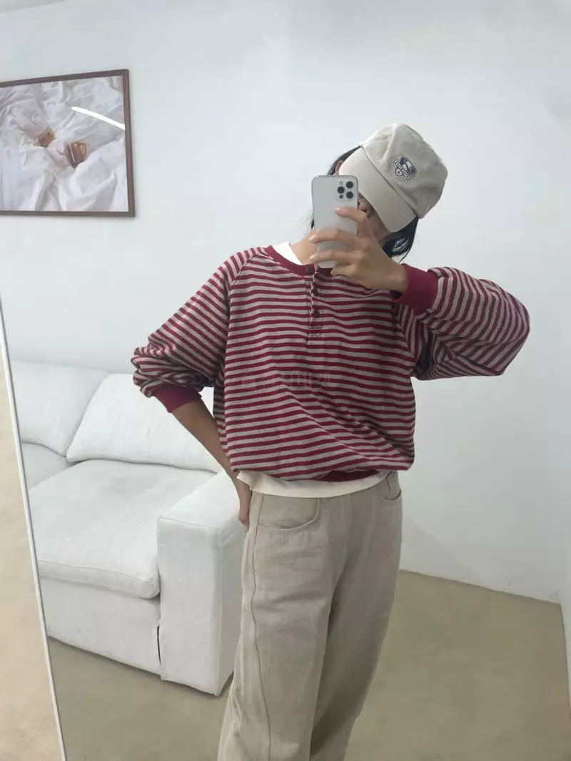 Arr - Korean Women Fashion - #momslook - Robin Sweatshirt - 9