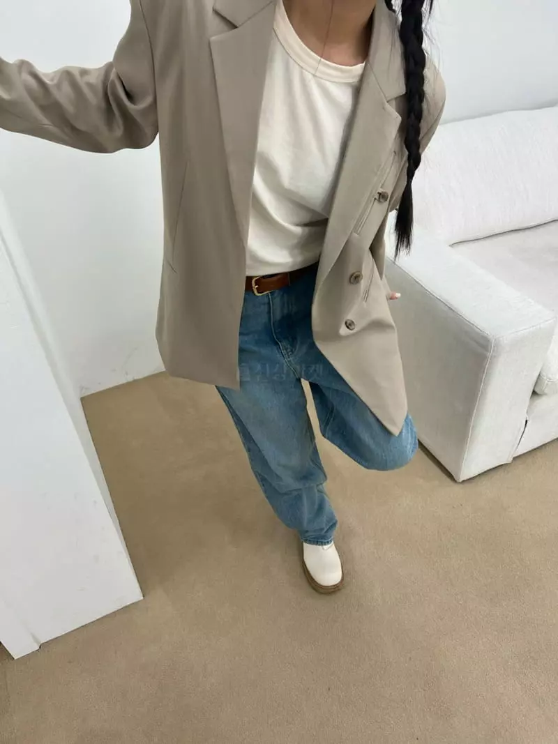 Arr - Korean Women Fashion - #pursuepretty - Button Jacket - 11