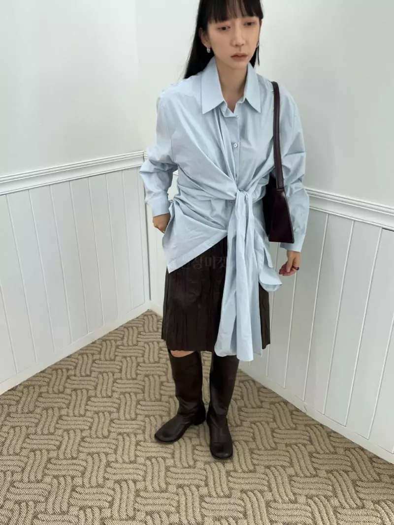 Arr - Korean Women Fashion - #pursuepretty - Rope Shirt