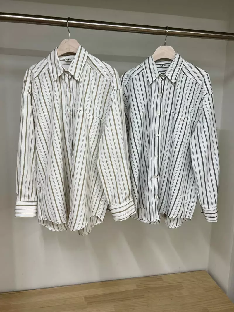 Arr - Korean Women Fashion - #restrostyle - Royde Shirt