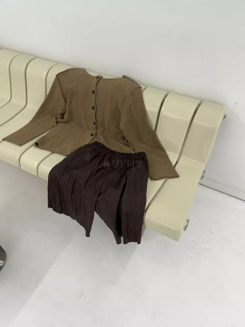 Arr - Korean Women Fashion - #thatsdarling - Leather Wrinkle Pants