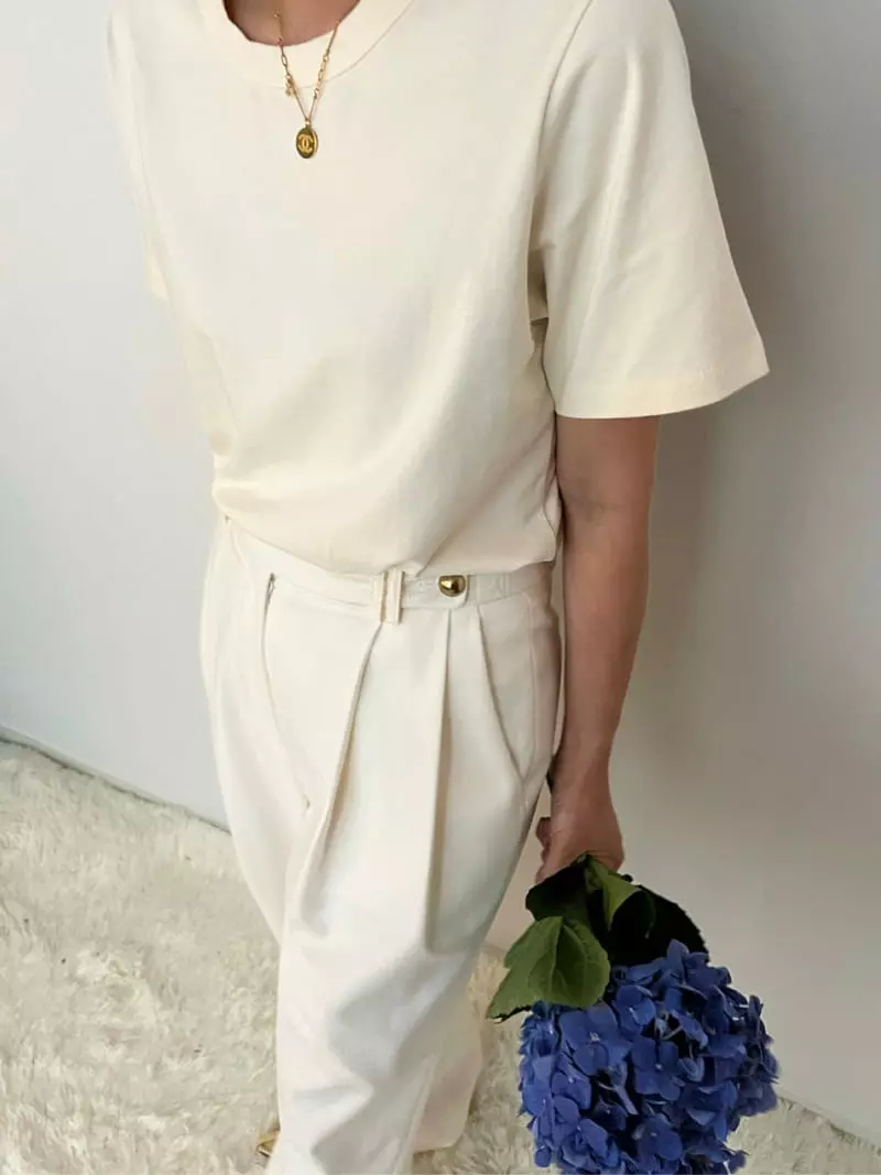 Arr - Korean Women Fashion - #thatsdarling - Mell Button Pants - 11