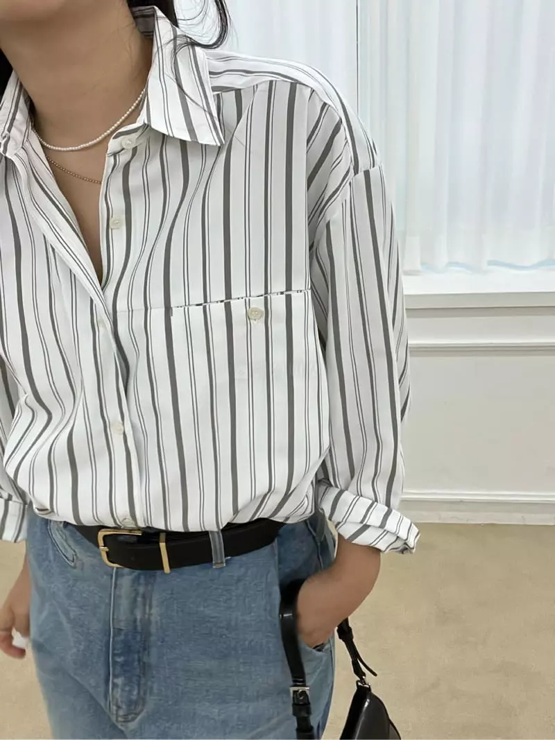 Arr - Korean Women Fashion - #shopsmall - Royde Shirt - 4
